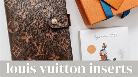 mini lv agenda wallet|Small Functional Daily Agenda Refill .